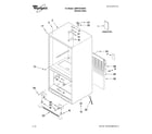 Whirlpool GB9FHDXWS03 cabinet parts diagram