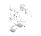 Whirlpool GB9FHDXWS03 shelf parts diagram