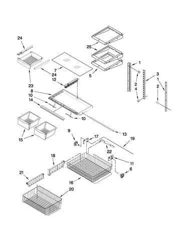 Shelf parts