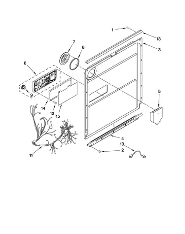 Inner door parts