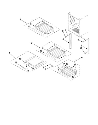 Shelf parts