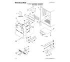 KitchenAid KURS24RSSS02 cabinet parts diagram