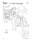 Top and cabinet parts