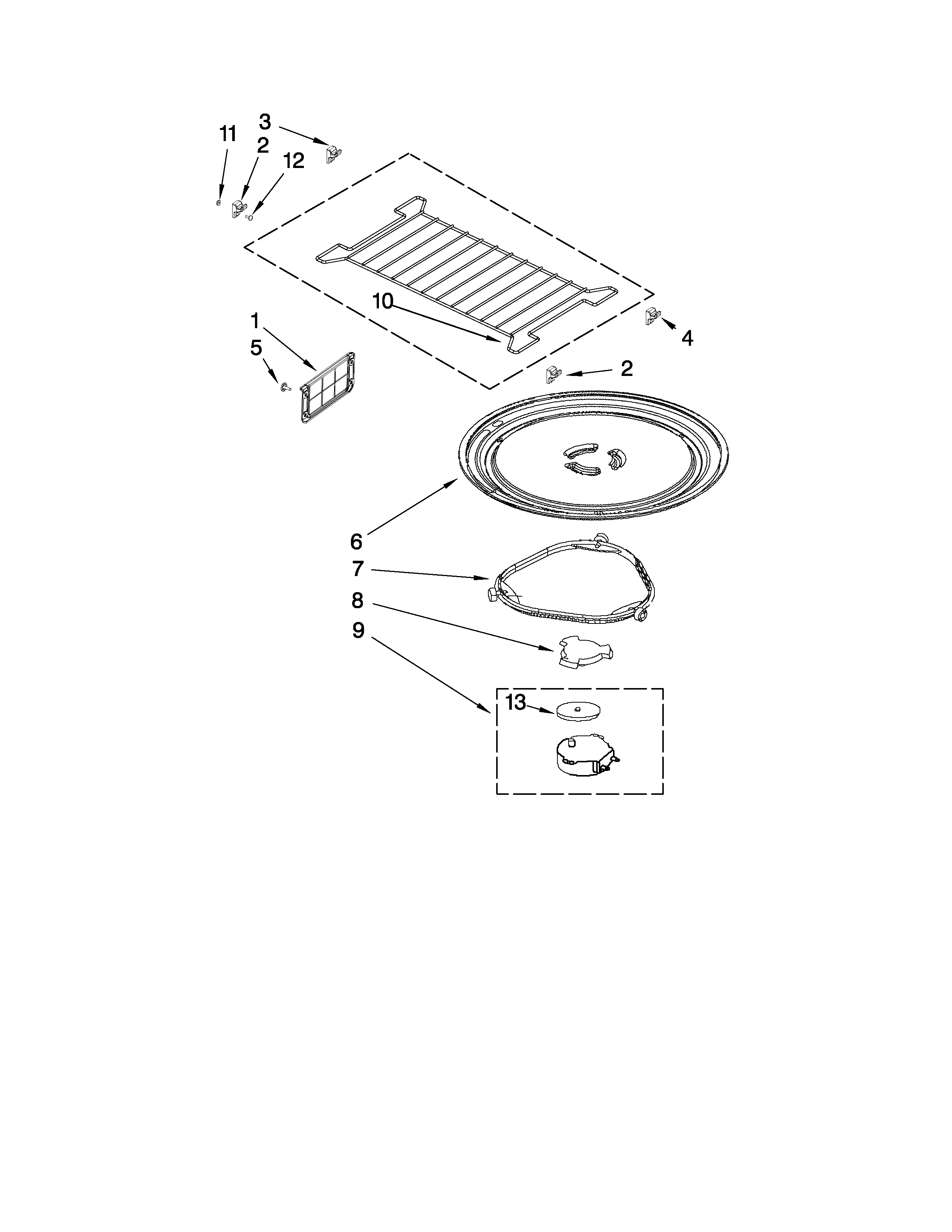Turntable parts