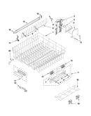Upper rack and track parts
