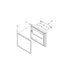 Freezer door parts