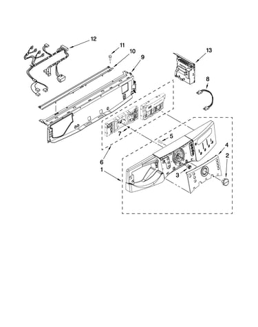 Control panel parts