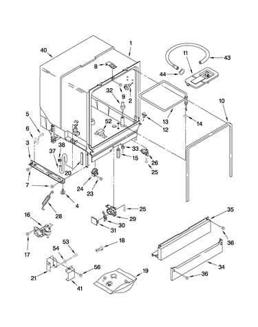 Tub assembly parts