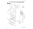 Amana ABB2224WEQ0 cabinet parts diagram