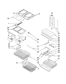 Shelf parts