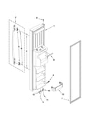 Freezer door parts