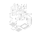 Whirlpool WDE350LVB0 chassis parts diagram