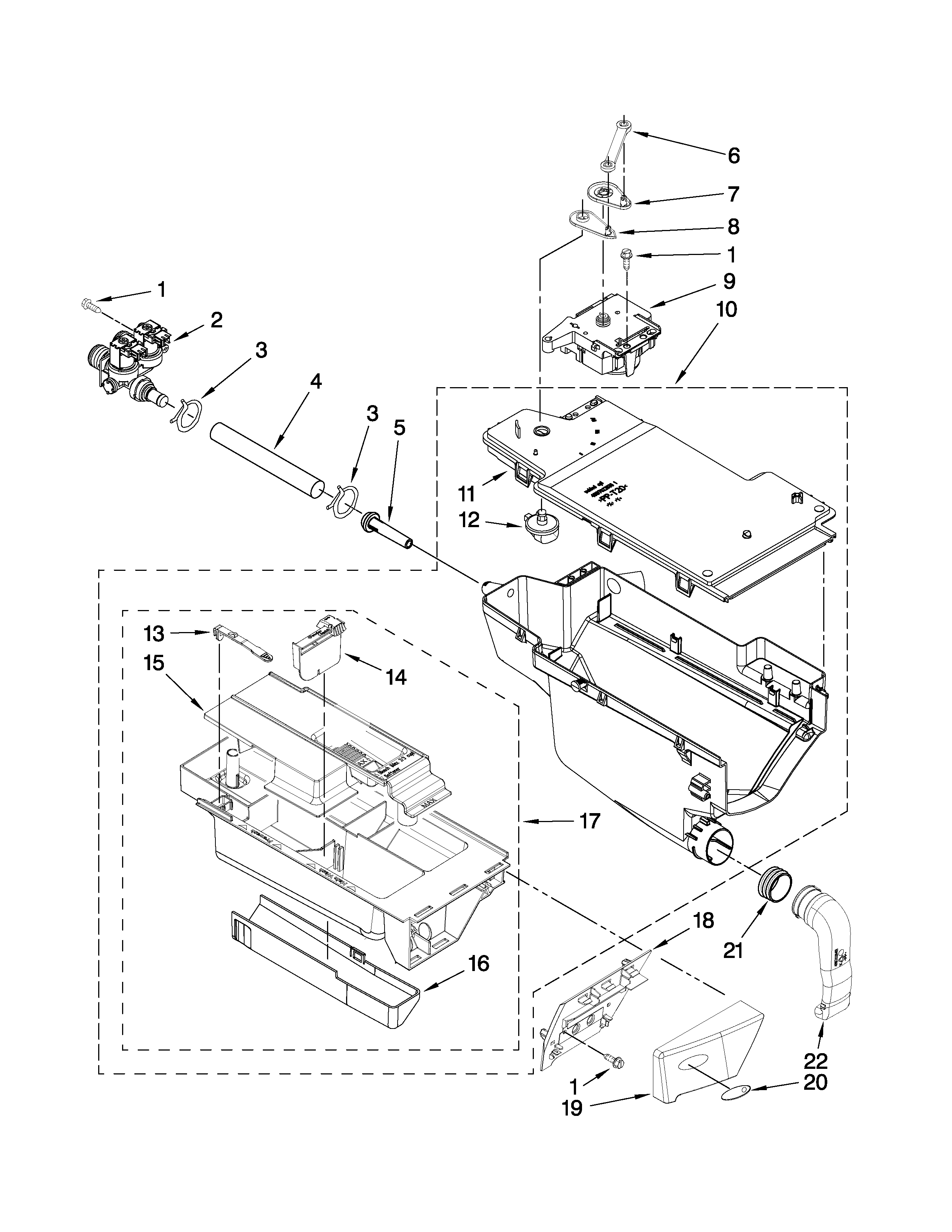 Dispenser parts