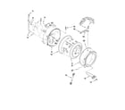Whirlpool WFW9450WL00 tub and basket parts diagram