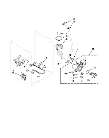 Pump and motor parts