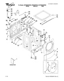 Top and cabinet parts