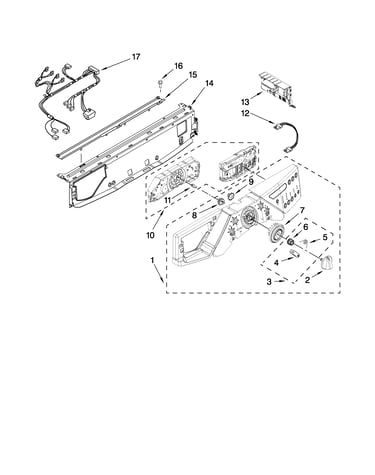 Control panel parts