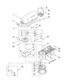 Case, gearing and planetary unit
