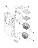 Freezer liner parts