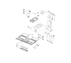 Whirlpool YMH1170XSS4 interior and ventilation parts diagram