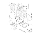 Maytag MES5752BAW15 chassis parts diagram