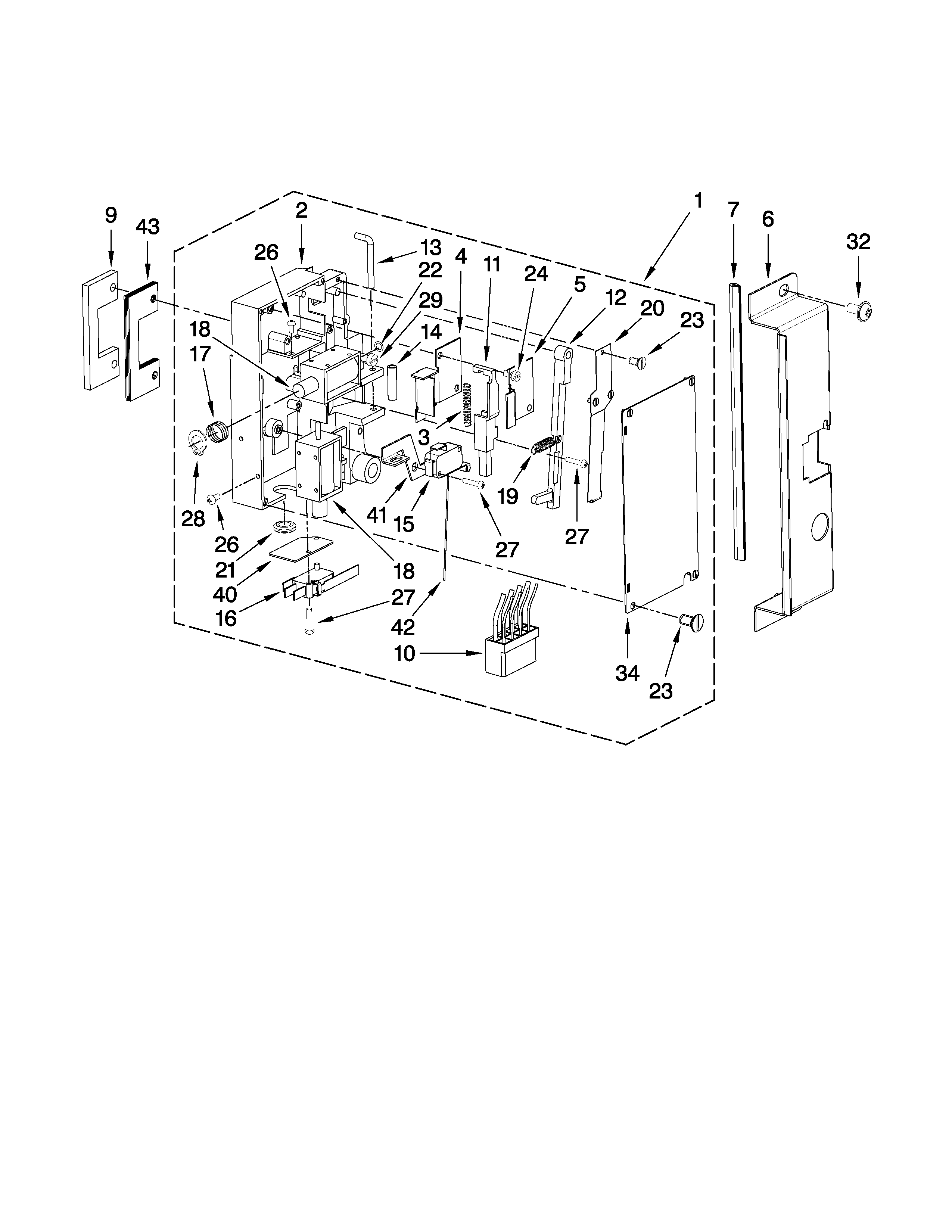 Door lock parts