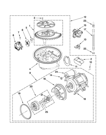Pump and motor parts