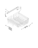 Upper rack and track parts