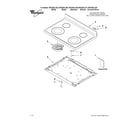 Whirlpool WFE364LVD0 cooktop parts diagram