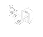 Whirlpool GX5FHDXVY04 refrigerator liner parts diagram