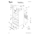 Whirlpool GX5FHTXVY04 cabinet parts diagram
