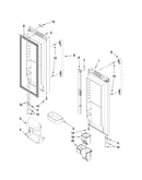 Refrigerator door parts