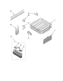 Lower rack parts