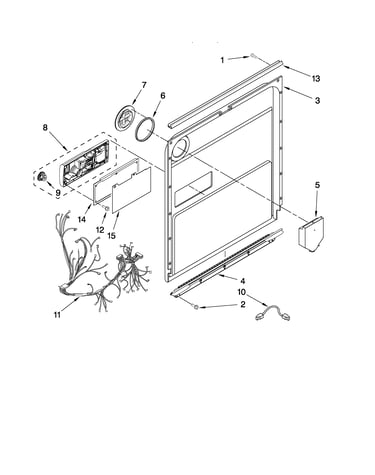 Inner door parts