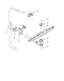 Upper wash and rinse parts