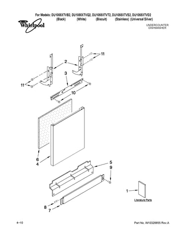 Door and panel parts