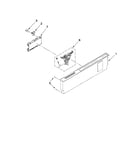 Control panel and latch parts