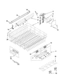 Upper rack and track parts