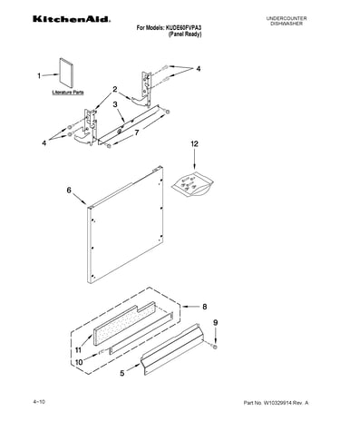 Door and panel parts