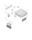 Lower rack parts