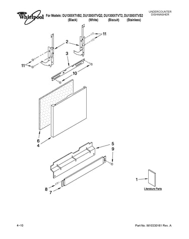 Door and panel parts