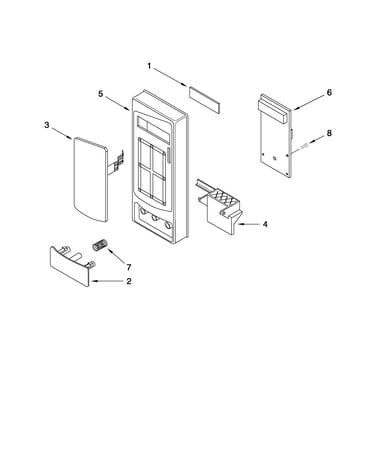 Control panel parts