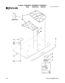Cooktop, burner and grate parts