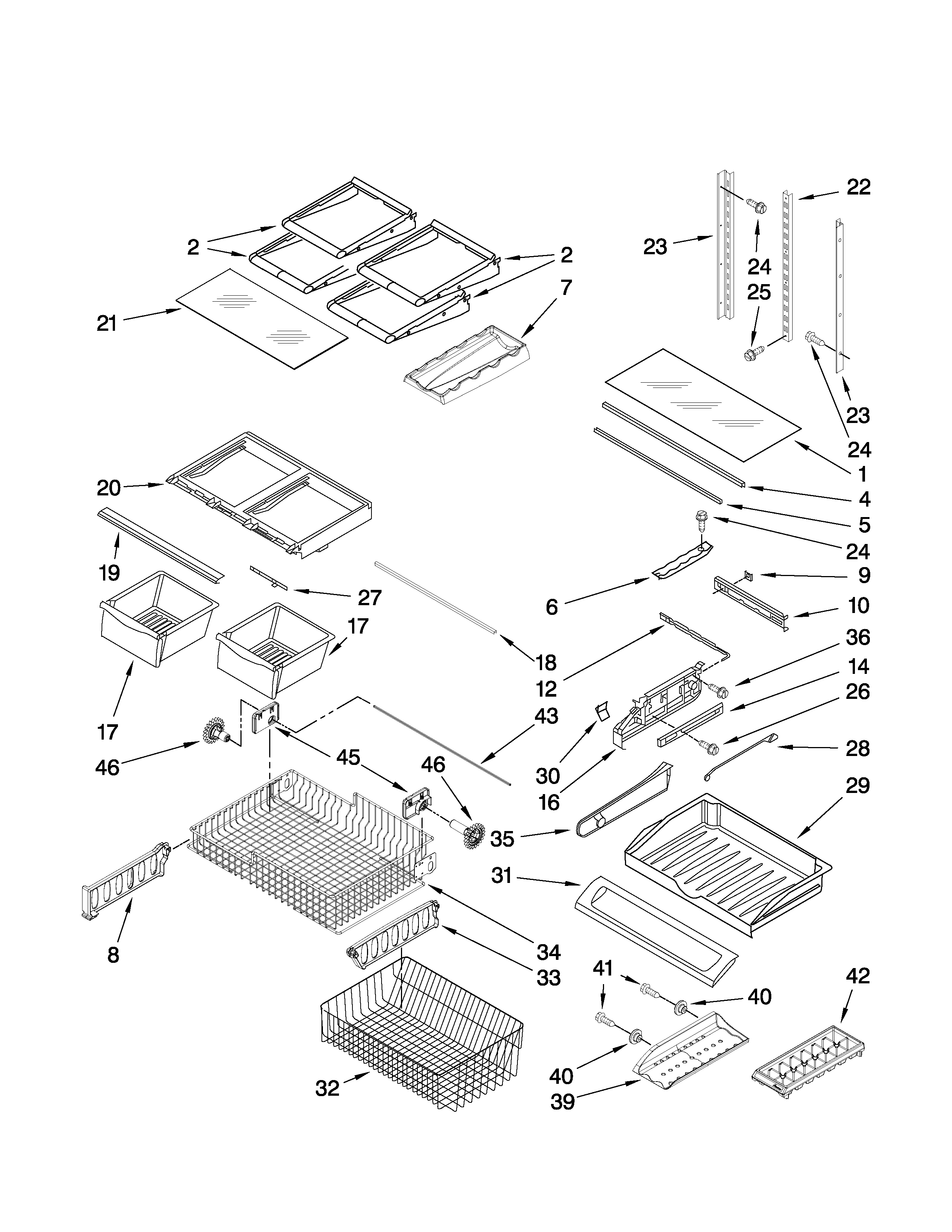 SHELF PARTS