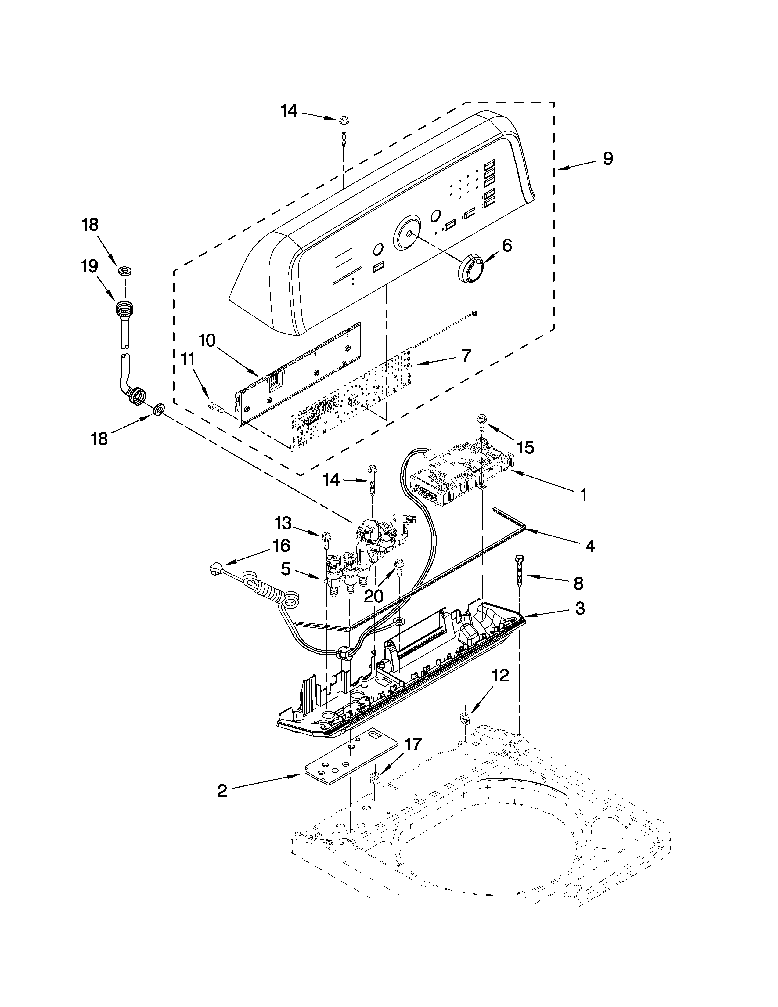 CONTROL PANEL PARTS