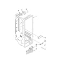 Maytag MSD2559XEM00 refrigerator liner parts diagram