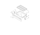 Estate TES355MB4 drawer & broiler parts diagram