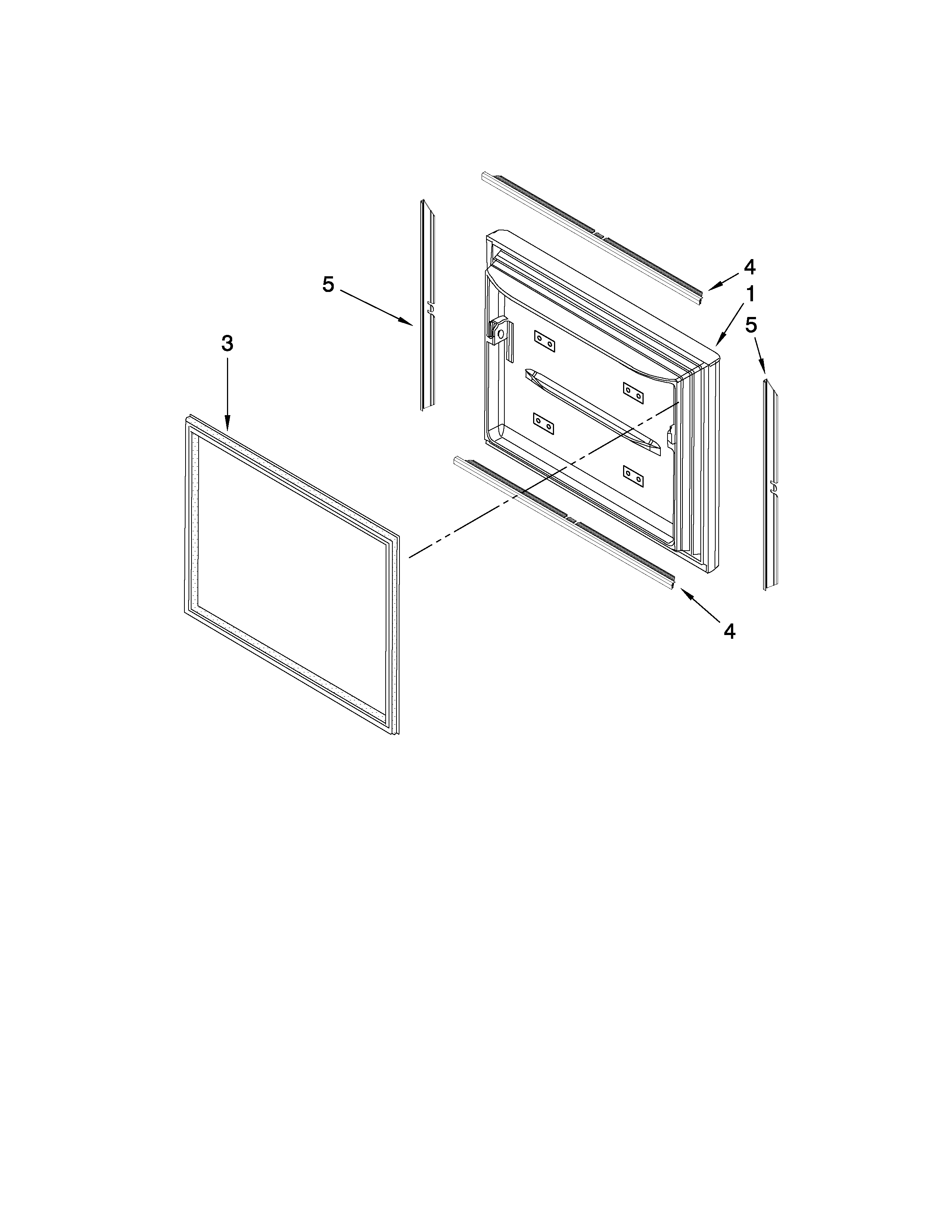 FREEZER DOOR PARTS