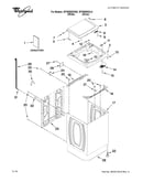Top and cabinet parts