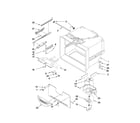 Whirlpool 6GX0FHDXXY1 freezer liner parts diagram